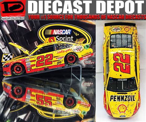 JOEY LOGANO 2015 DAYTONA 500 WIN RACED RACED VERSION 1/24 ACTION