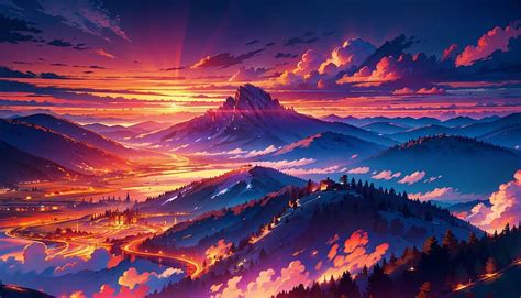 Shining Landscape AI Art, HD wallpaper | Peakpx