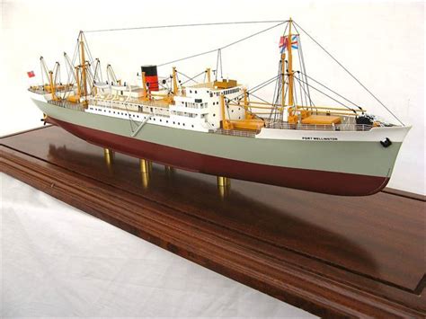 Classic Ship Models | UK - m/v Port Wellington | Model ships, Scale ...