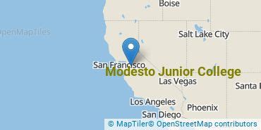 Modesto Junior College Campus Map - Map