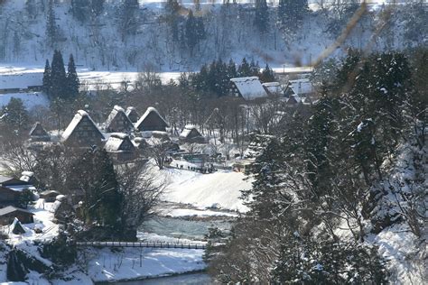 Viewpoint at Gassho-zukuri Village, Shirakawago, Japan 10326627 Stock ...