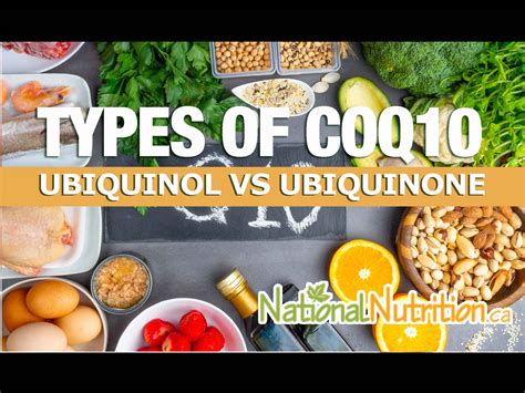 Ubiquinone vs. Ubiquinol: Differences and Health Benefits | National ...