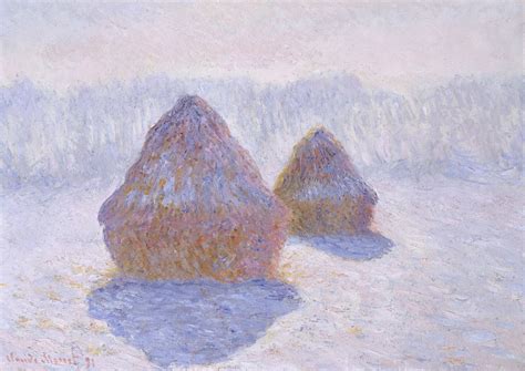 Claude Monet Haystacks effect of Snow and Sun 1929 Art | Etsy