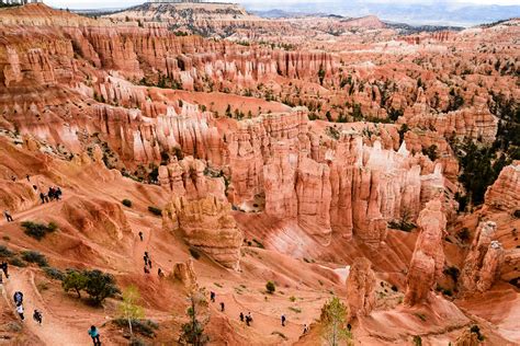 hoodoo hikers | View of the hoodoo rock formations from abov… | Flickr