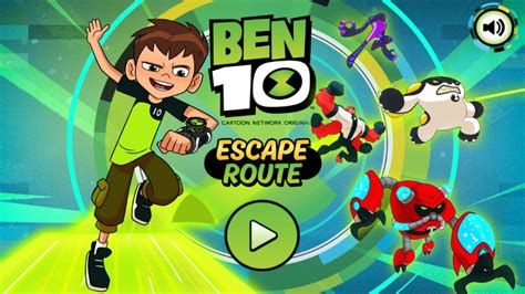 Ben 10 Escape Route | Ben 10 Games | Cartoon Network - YouTube