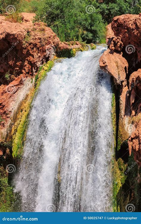 Mooney Falls, Havasu Canyon, Havasupai Indian Reservation, Arizona ...