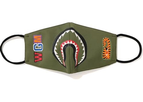 BAPE Shark Mask Green Multi Men's - FW20 - US