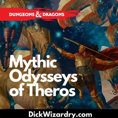 Mythic Odysseys of Theros | DickWizardry | Dungeons and dragons ...