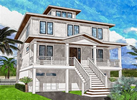 Simple Beach House Plans – Enjoy The Beach Life In Style - House Plans