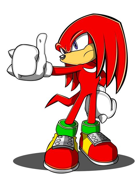 Sonic Knuckles Clip Art