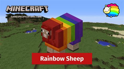 Rainbow Sheep Minecraft Guide To Get Awesome Color Changing Sheep ...