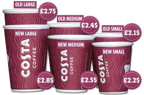 Costa shrinks cup sizes at the same time as putting up its prices – The ...