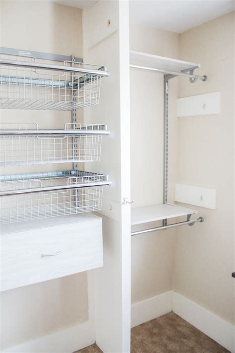 Rubbermaid Fasttrack Closet Shelves | Dandk Organizer