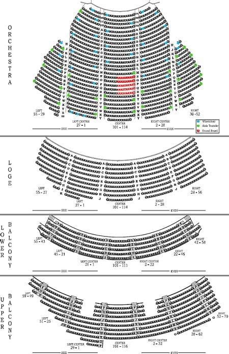 Beacon Theatre Seating Chart & Seat Information | TickPick