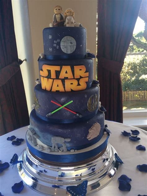 Star Wars Wedding Cake