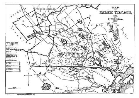 Map of Salem Village