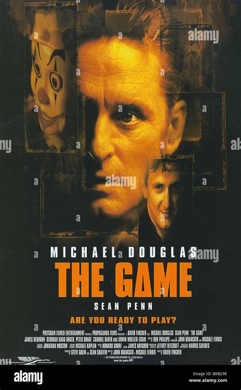 THE GAME -1997 POSTER Stock Photo - Alamy