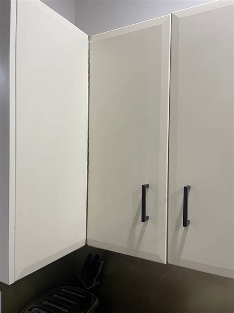 Solved: How to paint vinyl wrap kitchen cabinet? | Bunnings Workshop ...