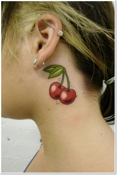 Top 40 Cute Cherry Tattoos for Girls