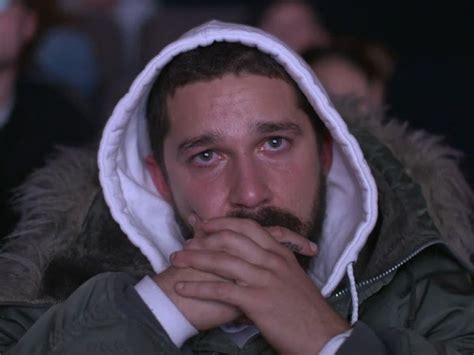 Shia LaBeouf on his movies live stream: ‘I took a nap coz I hate myself ...