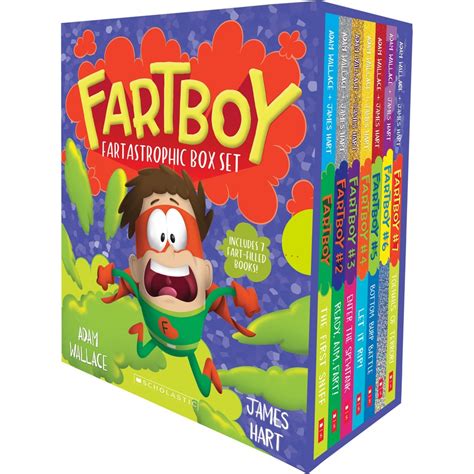 Fartboy Fartastrophic Boxed Set (Fartboy Book 1-7) by Adam Wallace | BIG W