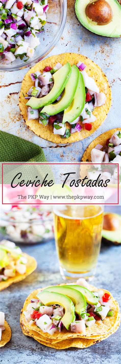 Ceviche Tostadas | The PKP Way