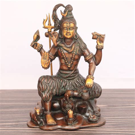 LORD SHIVA BRASS STATUE - Buy exclusive brass statues, collectibles and ...