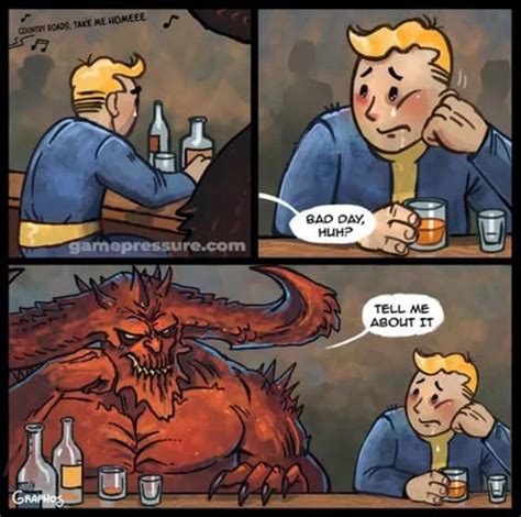 fallout and Diablo | Fallout 76 | Fallout funny, Funny gaming memes ...