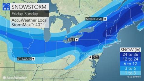 Winter storm warnings for New York issued for weekend