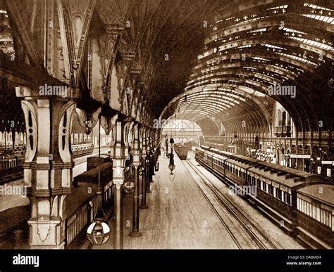 Victorian train station historical hi-res stock photography and images ...