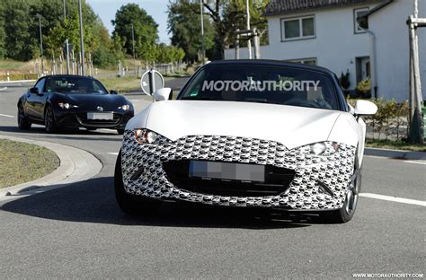 2024 Mazda MX-5 Miata (NE) spy shots: Redesigned roadster starts testing