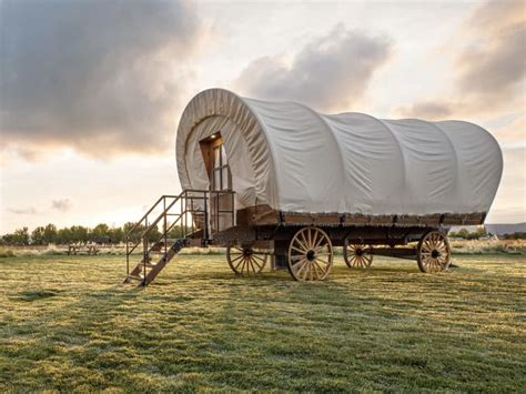 2021 Travel Trend: Staying In A Conestoga Wagon