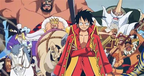 One Piece: All 7 Members Of The Straw Hat Grand Fleet, Ranked According ...