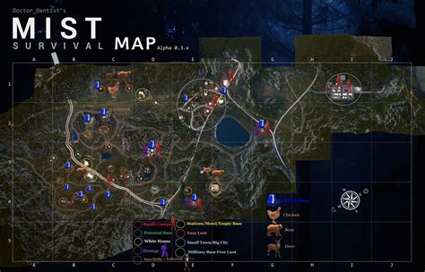 Map - Official Mist Survival Wiki