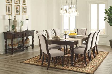 Delaware Dining CollectionTable + 6 Upholstered Chairs | Ashley ...