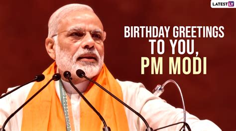 Narendra Modi Birthday Wishes And Greetings: Wish Indian Prime Minister ...