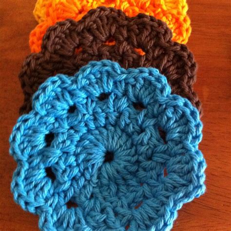 Crochet Flower Coasters : 7 Steps (with Pictures) - Instructables