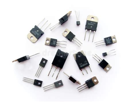 Transistor Semiconductor Electronics Bunch Stock Photo - Image of radio ...