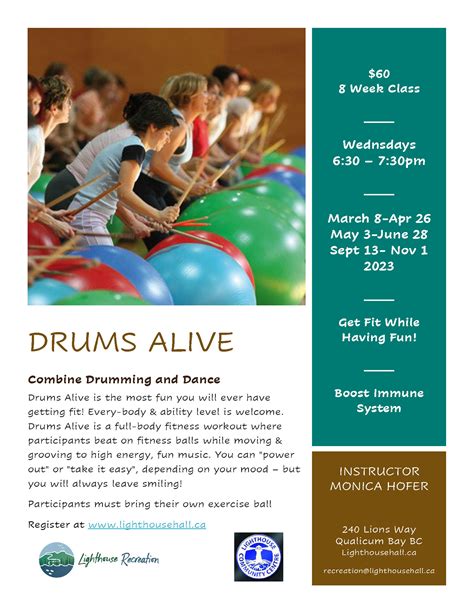 Drums Alive - Lighthouse Community Centre