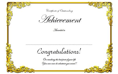 Certificate of Retirement 6 | Paddle Templates