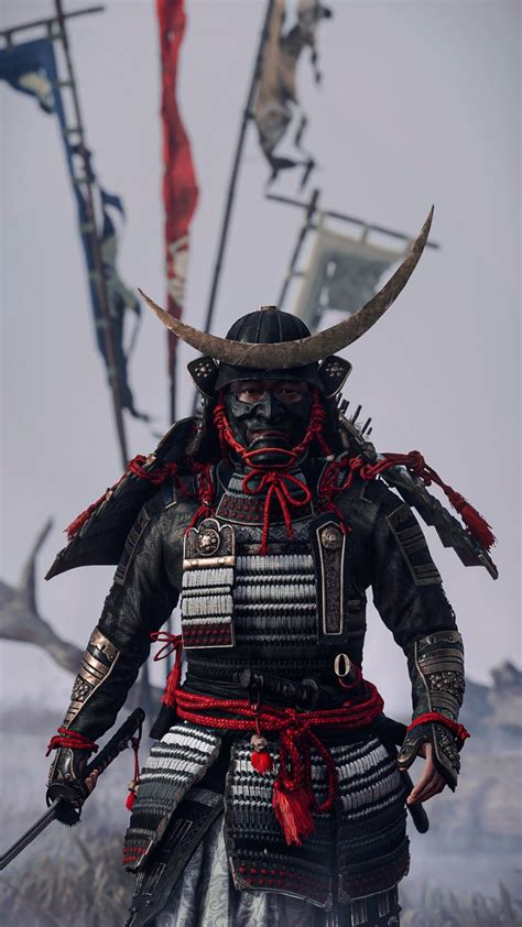 Ghost of Tsushima Armour - Best smartphone wallpapers | Samurai artwork ...