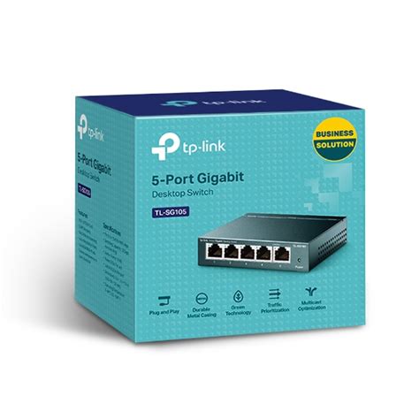 TL-SG105 | 5-Port 10/100/1000Mbps Desktop Switch | TP-Link