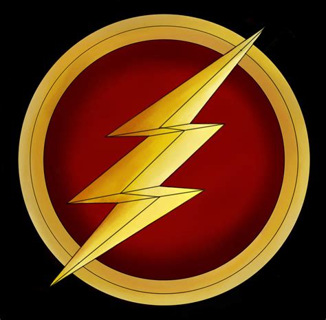 The Flash Symbol Logo