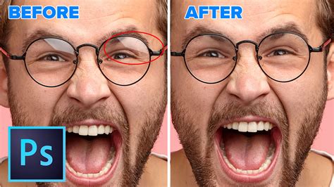 How to Remove Reflections from Glasses in Photoshop - PhotoshopCAFE