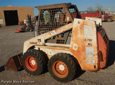 Bobcat 742 skid steer loader in Oklahoma City, OK | Item HW9142 sold ...