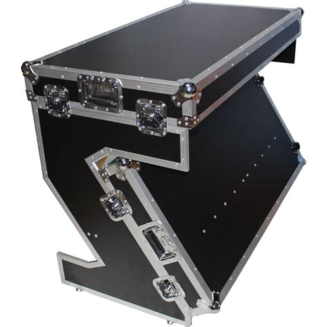 ProX Portable Z-Style DJ Table Flight Case with Handles