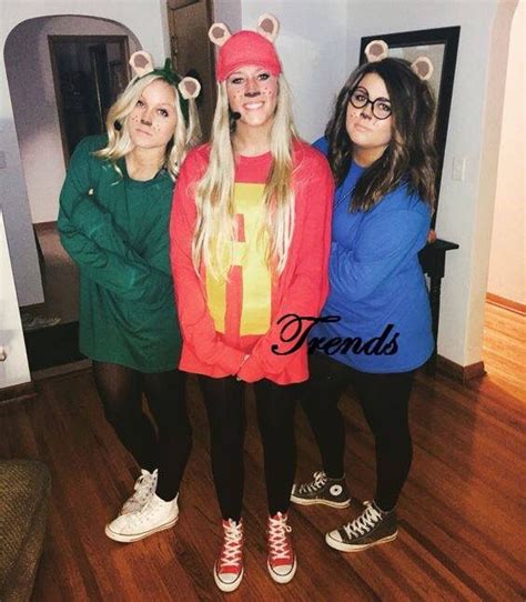 Alvin & The Chipmunks. | Halloween costumes for work, Cute group ...