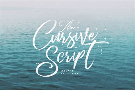 25 Beautiful Handpicked Script Fonts to Use in 2017