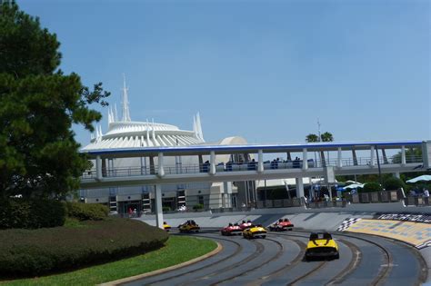 Tomorrowland Peoplemover Gliding Since 1975 in Walt Disney World