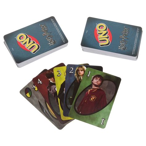 UNO Harry Potter Themed Card Game for 2-10 Players Ages 7Y ...